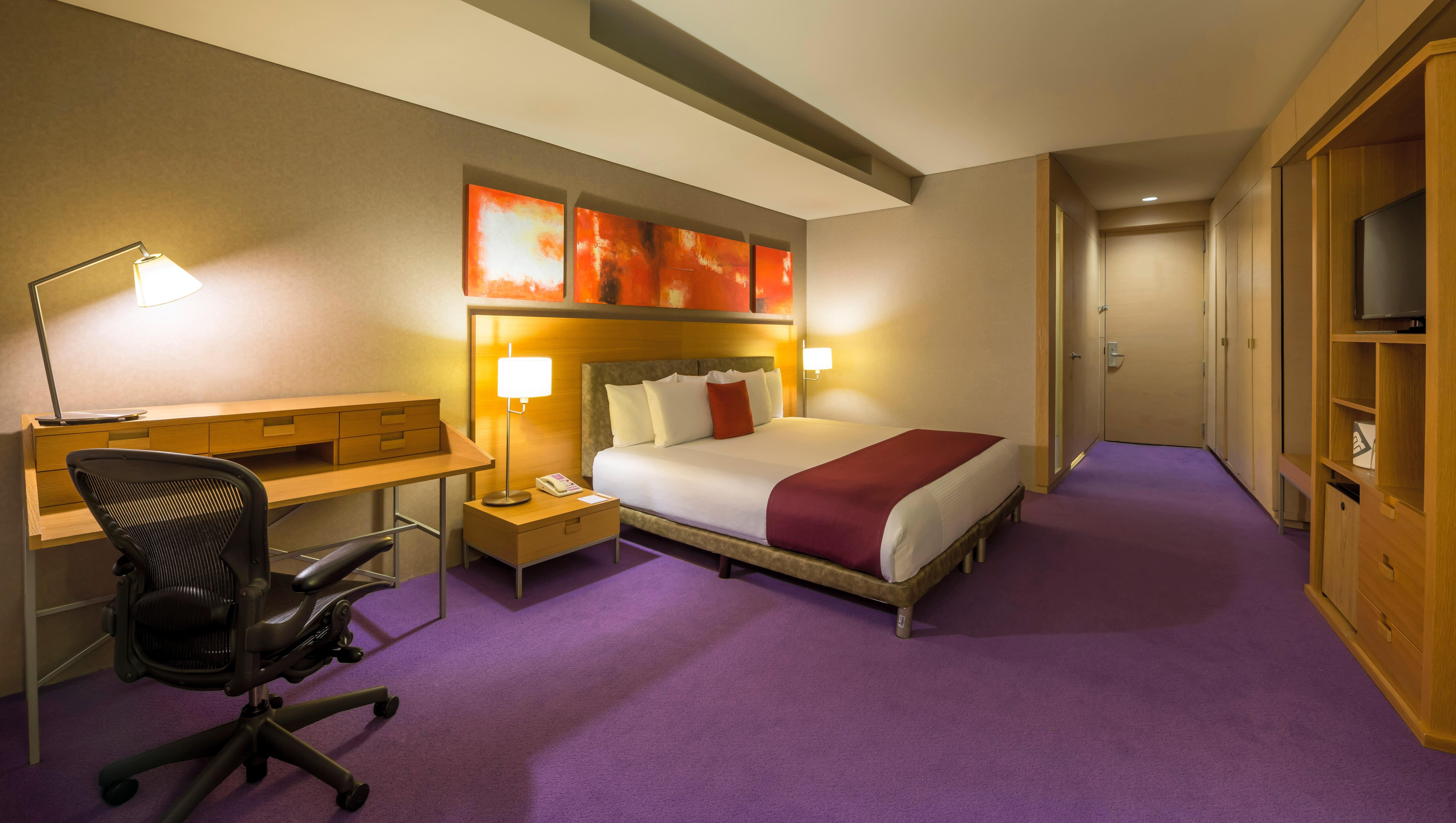 Camino Real Santa Fe Hotell Mexico City Exteriör bild A room at the Hilton London Heathrow