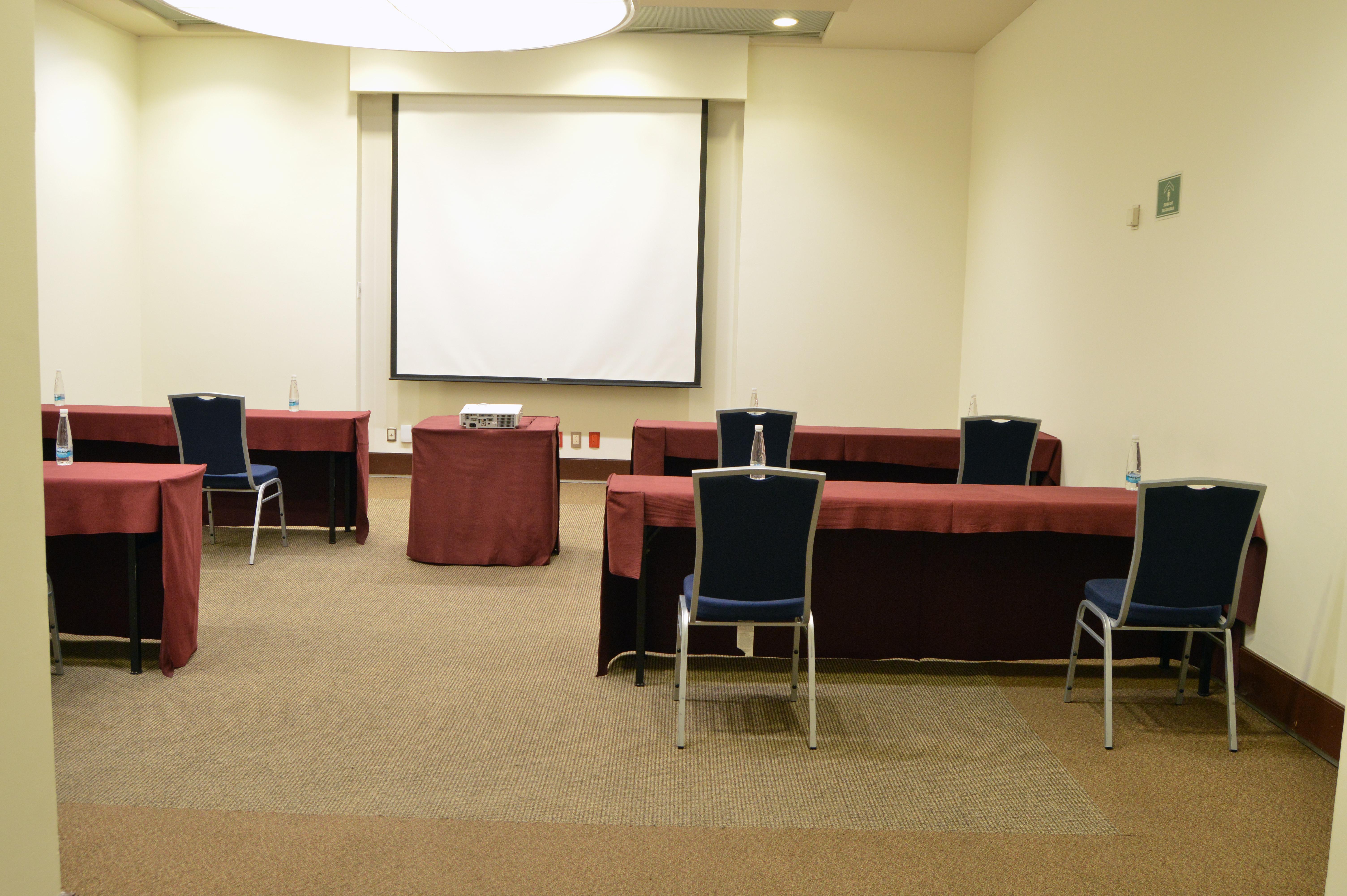 Camino Real Santa Fe Hotell Mexico City Exteriör bild A typical classroom layout